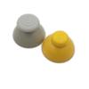 5 Sets Gray Yellow Left Right Analog Stick Thumb Cap Buttons For Nintendo Gamecube Ngc Gc Controller