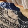 Autumn/Winter Unisex Pure Wool Fair Isle Knit Sweater Pullover for Children