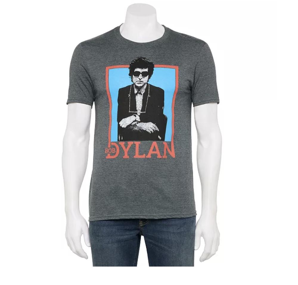 Bob Dylan Rock Off Outline Officially Licensed Tee Shirt New Unisex T-Shirt L