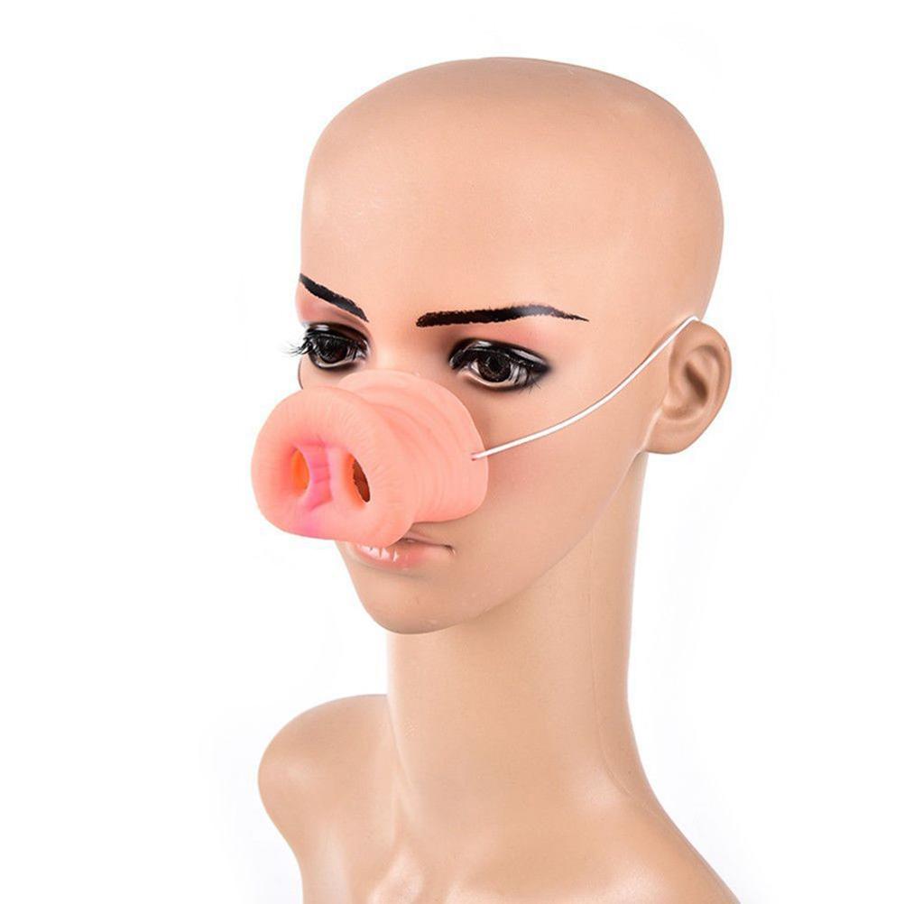 Halloween Nase mit Gummiband Niedliche Tier Abdeckung Schnauze Motto Party Kostüm Requisiten