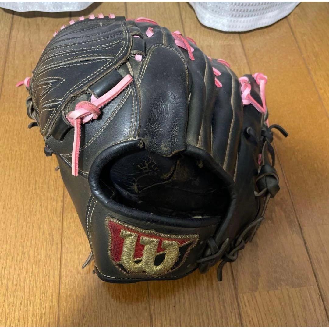 Used Wilson Baseball Glove Rigid Left Hand