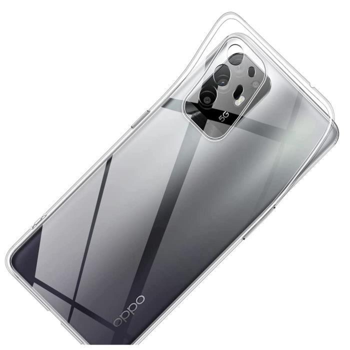Case for Oppo A94 5G - Phonillico - Silicone Gel TPU - Ultra Thin - Transparent - Flexible