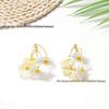 Morandi Color 5-Fork Daisy Floral Arrangement for Wedding Decoration & Headdress