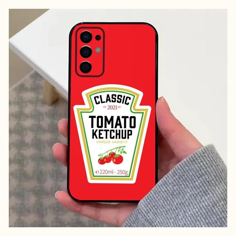 Heinz Tomato Ketchup Mustard Phone Case For Samsung S24,S21,S22,S23,S30,Ultra,S20,Plus,Fe,Lite,Note,10,9,5G Black Soft Cover Samsung S24