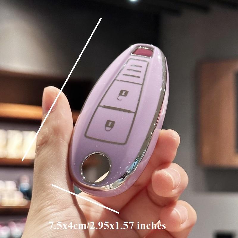 Car Key Case Cover Keychain For Suzuki Swift Ignis Grand Vitara Liana Scorss Grand Kizashi Protective Key Fob Cover