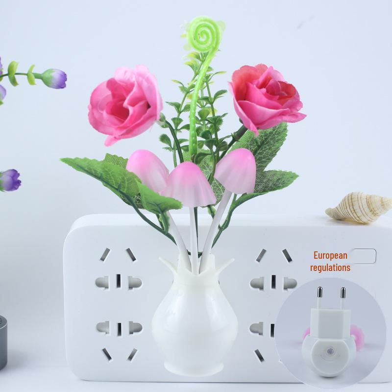 Multi-Color Changing Sensor Vase Night Light (EU/US Standard)