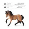 Kids Simulation Clydesdale Horse Foal Stallion Ranch Horse Static Solid Animal Model Ornament Toy