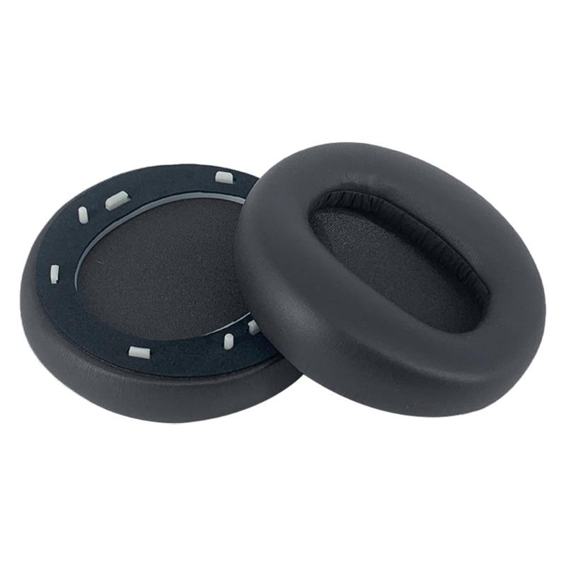 

Replacement Earpads Soft Protein Leather Cushions For Fit900NB Long Hours Use Easy Install Noise Isolation