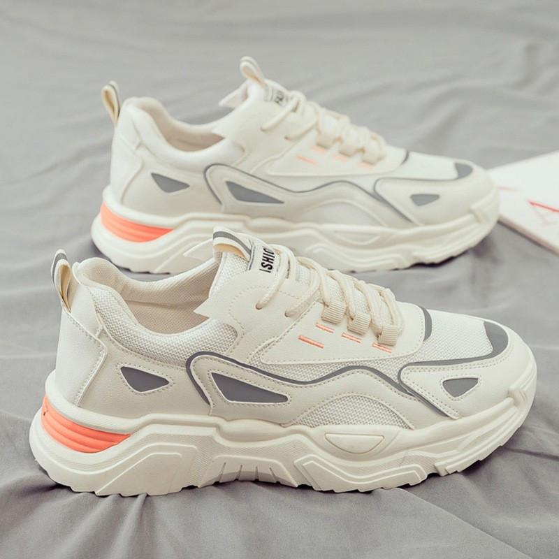 

Badminton shoes women s 2025 new summer and autumn junior high school students casual sports shoes competition comfortable special running shoes 40 оранжевый