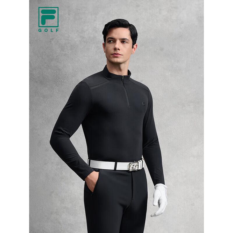 FILA Men s Winter Golf Knit Long-Sleeve Top with Fleece Lining XXL