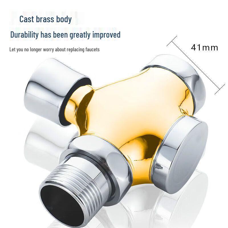 FACE MINI All-Copper Manual Toilet Flush Valve