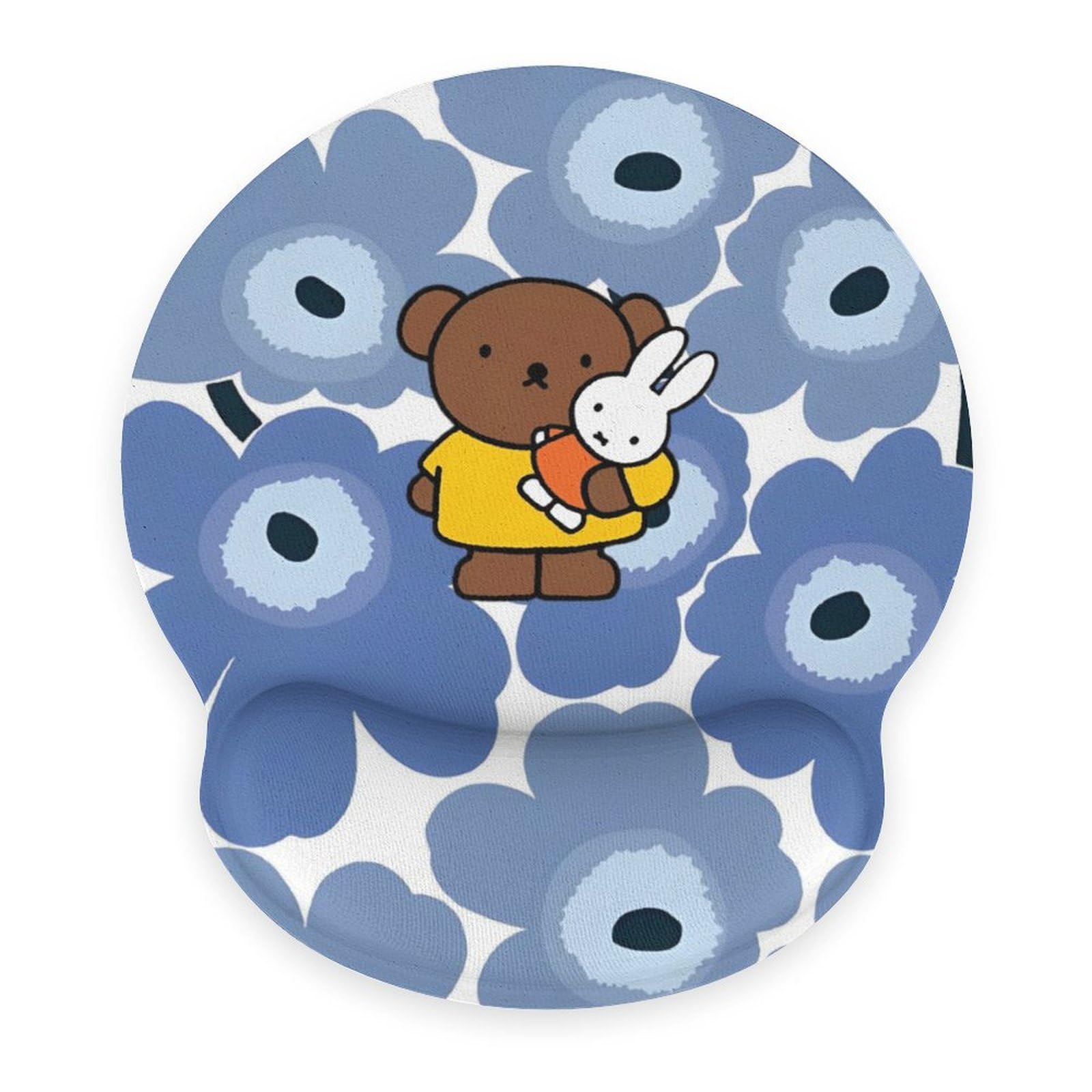 

Миффи и Борис Цветочный Принт Силиконовая Мышь Удобная Поддержка Запястья Запястье Популярна для Игр и Офиса Стильная и Милая для Мужчин и Женщин Коврик, Тонкий,