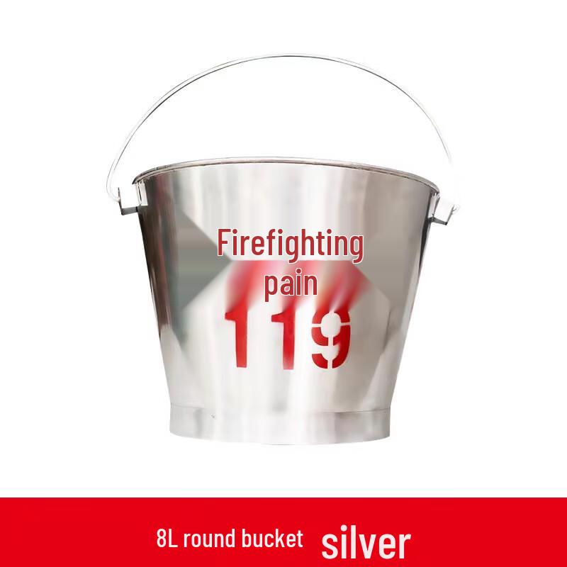 OLOMM Painted Fire Sand Bucket