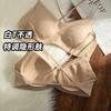 Invisible Seamless Cross Back Push Up Wireless Thin Cup Bra With Thin Shoulder Straps