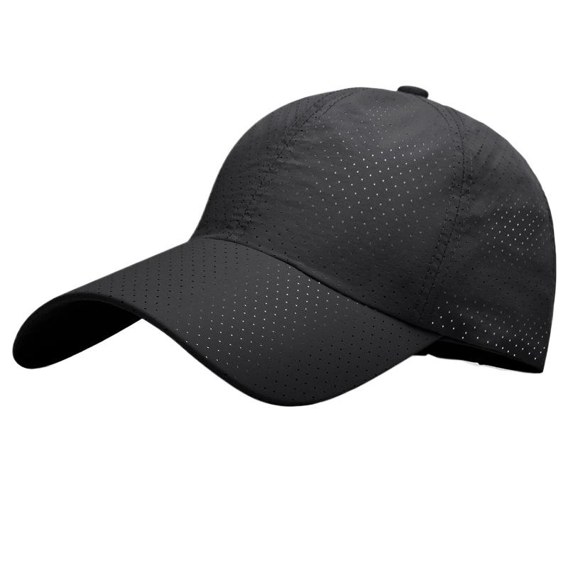 Korejská verze rychleschnoucí baseballová čepice jednobarevná dámská sluneční clona venkovní ochrana proti slunci pánská prodyšná dírka sluneční klobouk
