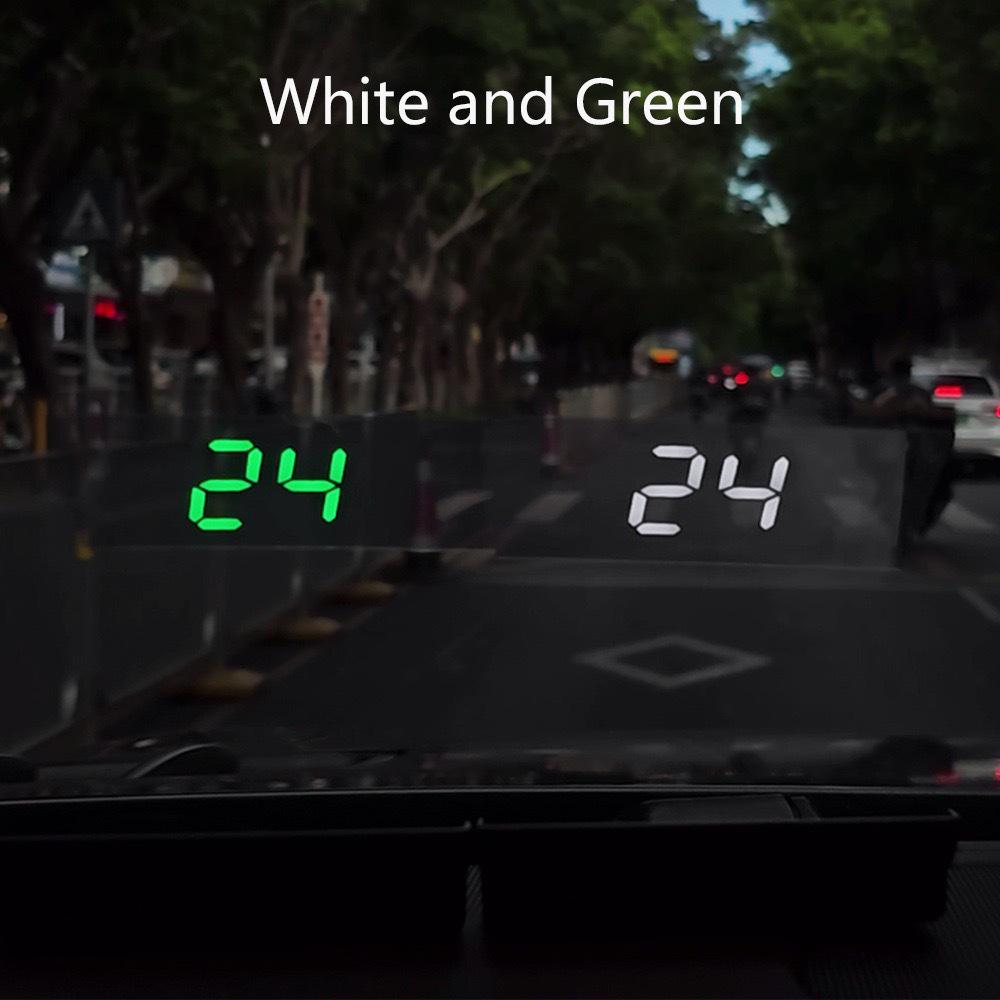 New Car Head-Up Display GPS Speedometer: KMH/MPH Compatible