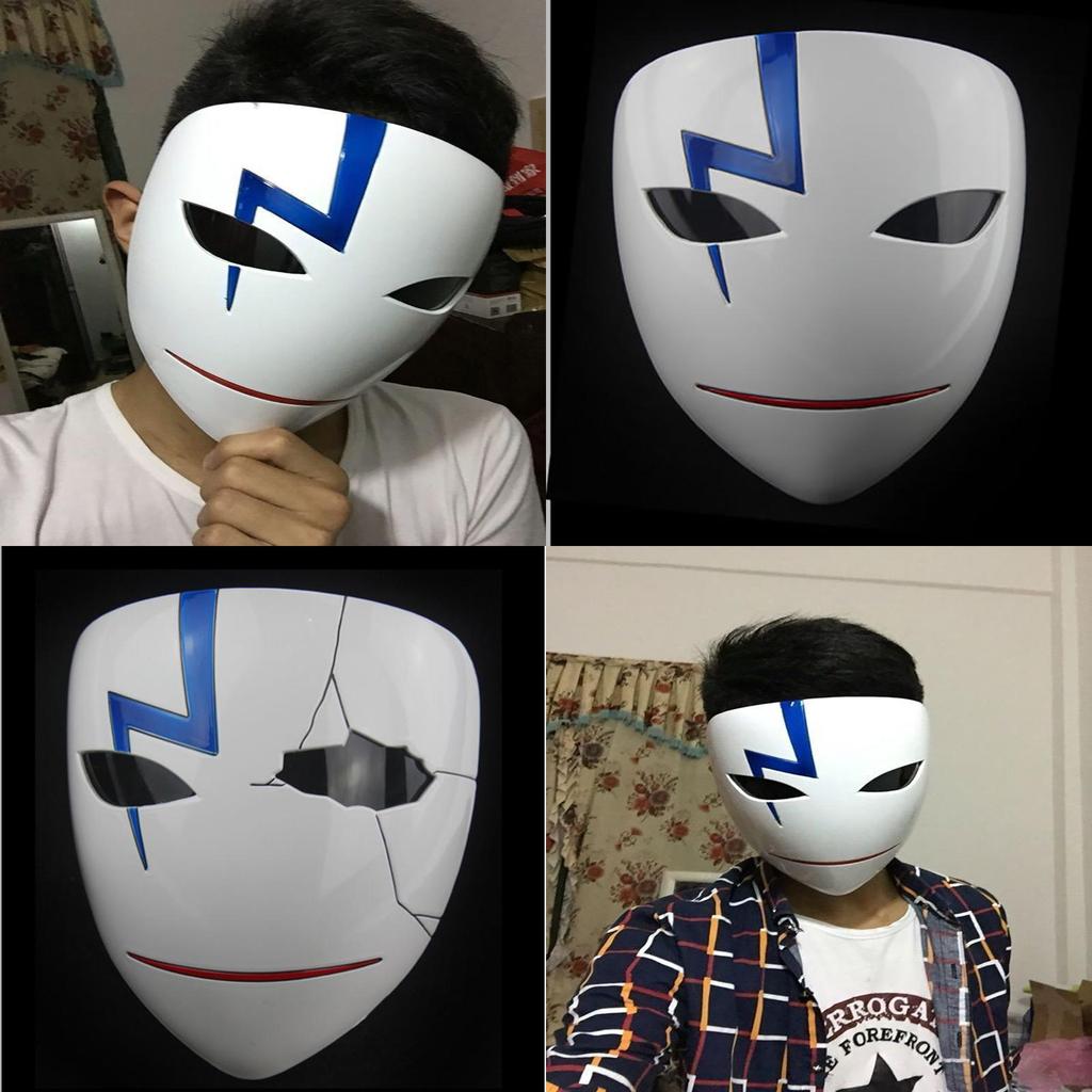 Versatile Darker Than Black Hei Li Shenshun Mask Ideal For Halloween Parties And Cosplay