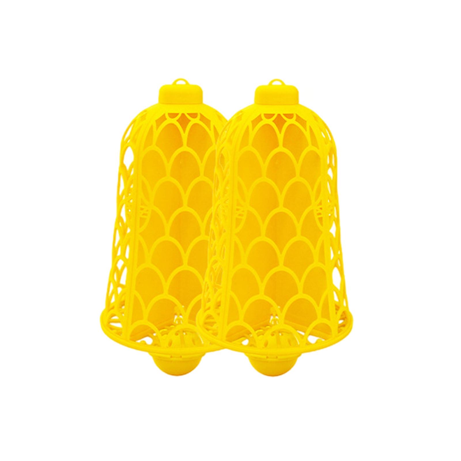 

Ловушка для пчел Колокольчик Артефакты Уличное безопасное укрытие Пластиковая ловушка Ловушка для пчел Ландшафтный дизайн Средства от насекомых Липкая ловушка для комаров и мух Сменный сердечник One Size жёлтый