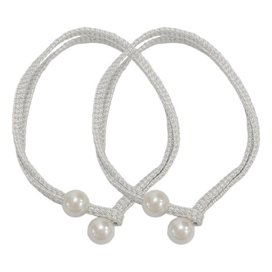 1 Pair Curtain Tiebacks for Drapes Adjustable Curtain Rope Tie Backs B