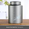 Stainless Steel Moisture-Proof Red Pu'er Tea Storage Canister