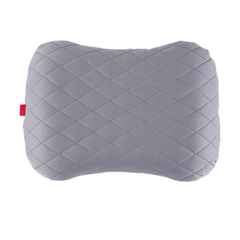 Compact Inflatable Neck & Lumbar Support Pillow for Travel, Office, and Home