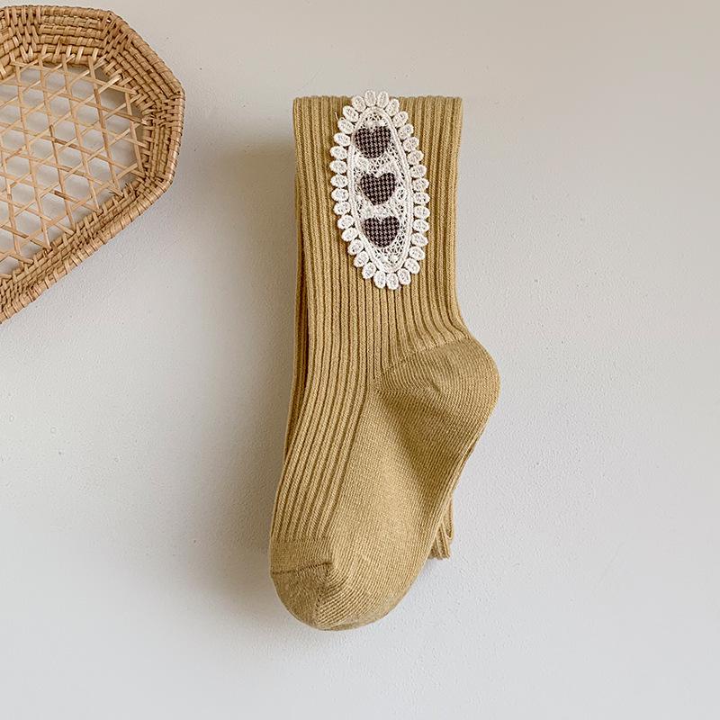 Minliu Autumn & Winter Candy Color Knitted Leggings for Girls - Baby Pants Outerwear & Tights Socks Combo