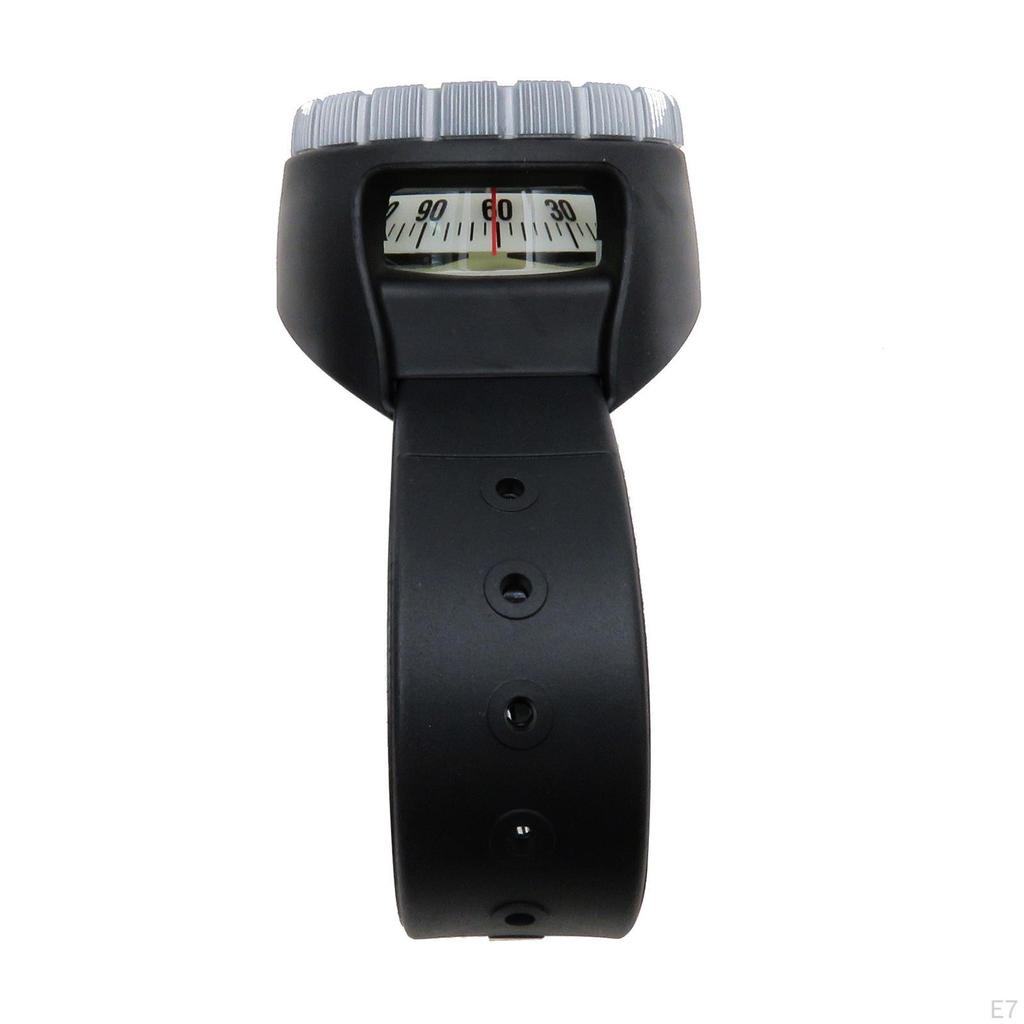 Glow in the Dark Wrist Strap Mount Underwater Gauge