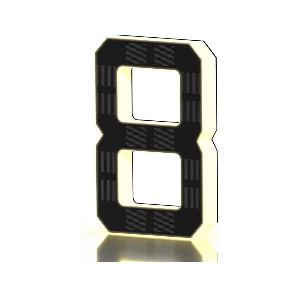 IP65 Waterproof LED House Number Plaque 4.7inch,6.7inch.9inch LED Address Numbers Signs  Home