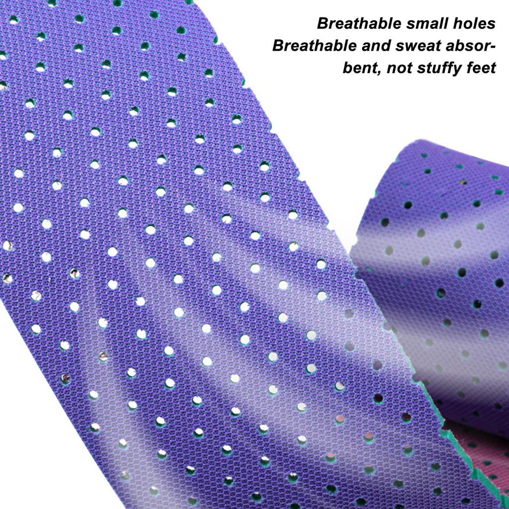 Self Cut Insoles Breathable Mesh Shock Absorption Comfortable Self Cut Sport Shoes Insoles Pad for Women Men