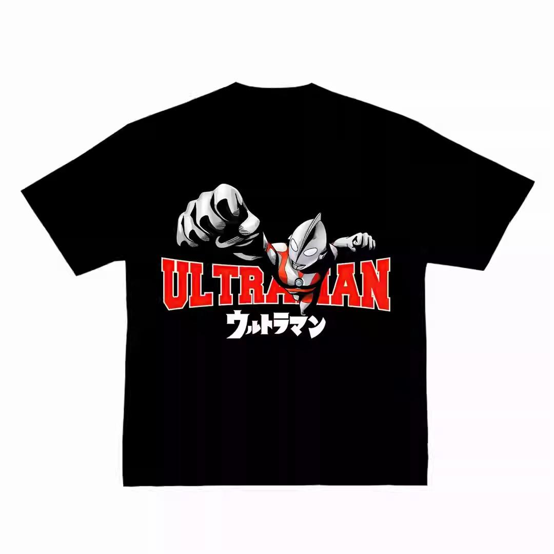 

2026 UltraUnisex Monster Daytime HuUnisex Japanese Street Unisexs and Womens Fashion Retro pure Cotton ShortSleeved TShirt Streetwear 4XL