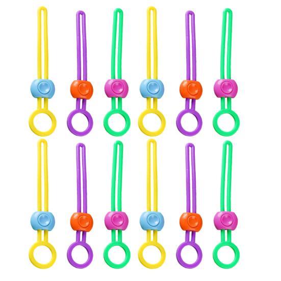 Dichtungsklammer Verstellbare Silikonbänder Snacks Mahlzeiten Vorratskammer Organisation Beutelclips Wiederverwendbare Küchenaufbewahrungslösung