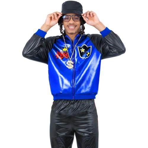 Smiffys Mens 80s Jam Master Costume Jacket