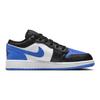 Air Jordan 1 Low GS Alternate Royal Toe Sneakers da Bambino Blu Bianco Blu Reale 553560-140