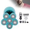 Electric  Set USB Rechargeable Waterproof Multifunctional 6 in 1 Men\'s Shaving Grooming Kit