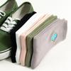 Trendy Women's Planet Embroidery Mid-Calf Cotton Socks - Korean Academy Style