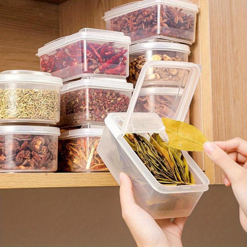Sealed spice storage box, Jam and salad packaging box, seasoning box, fruit tray, outdoor portable food packaging box.