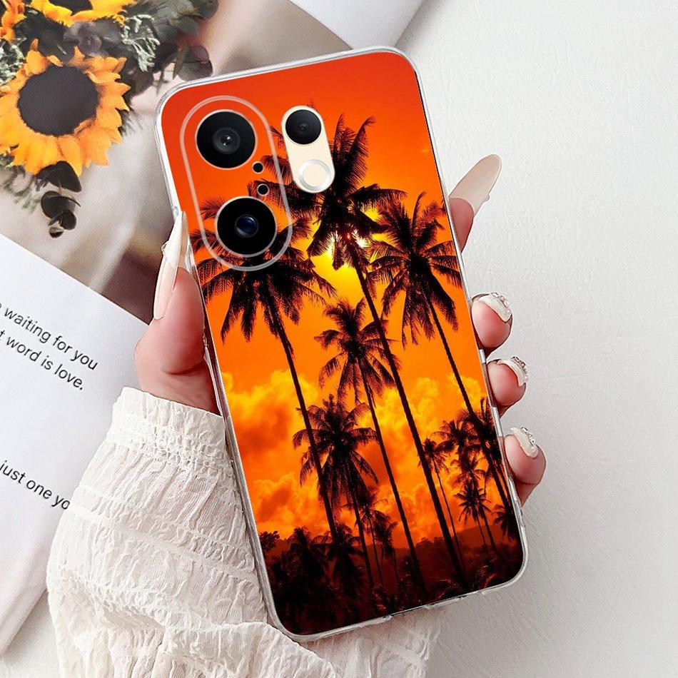 For Vivo S30 Pro Mini V2465A Cool Dragon Tiger Painted Phone Case For Vivo S30Pro Mini 5G Soft Silicone TPU Cases