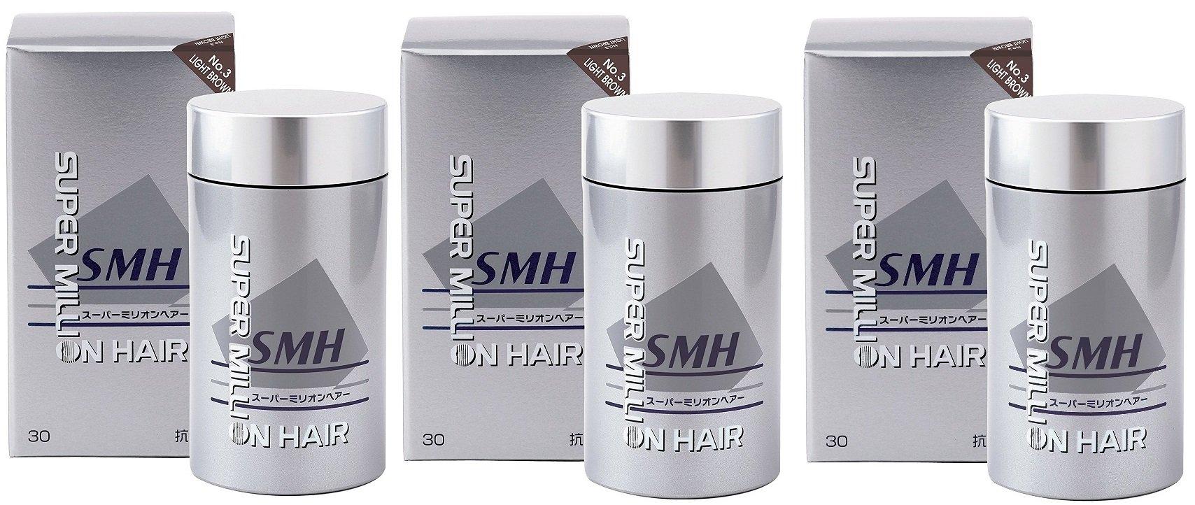 

Super Million Hair 30 г светло-коричневый набор LB3 №3 3 шт.