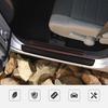 4pc Universal Car Door Scuff Sill Protector Cover Panel Step Stickers Accessory