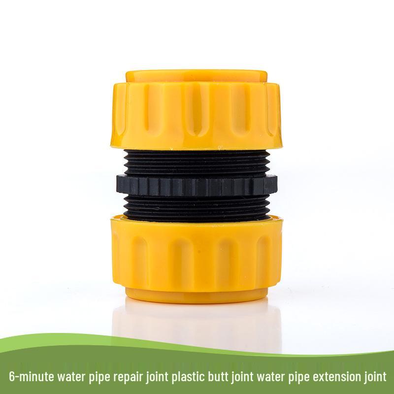 6-Minute Garden Hose Repair Connector for Pipe Extension Splicing