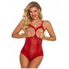Women Sexy Lingerie Lace Backless Bodysuit Bandage Open Crotch Jumpsuit Pajamas