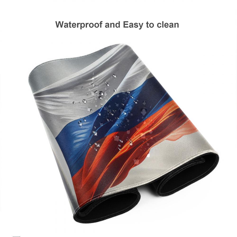 Russische Flagge Mauspads 500X1000 mm Großes Gaming-Mauspad Gamer XL Gummi Otaku Tastaturpad Laptop Schreibtischmatte
