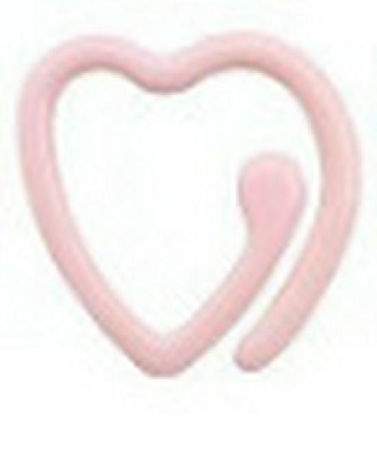 Love Heart Metal Painted Stitch Markers for Knitting and DIY Yarn Projects