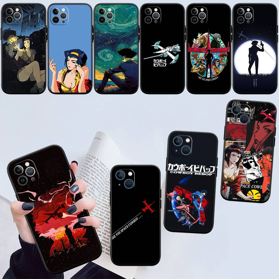 Cowboy Bebop Phone Case for Redmi Note 12 12S 12C 13 13C 13R 14 14S 14R 14C 11A 13X A3 A3X A4 A5 Pro Max Plus