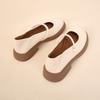 Weiche Leder Mary Jane Schuhe flache Einzelschuhe Damen 2025 Sommer neu Zwei-Wege Slipper mit Röcken kleine Lederschuhe Mode