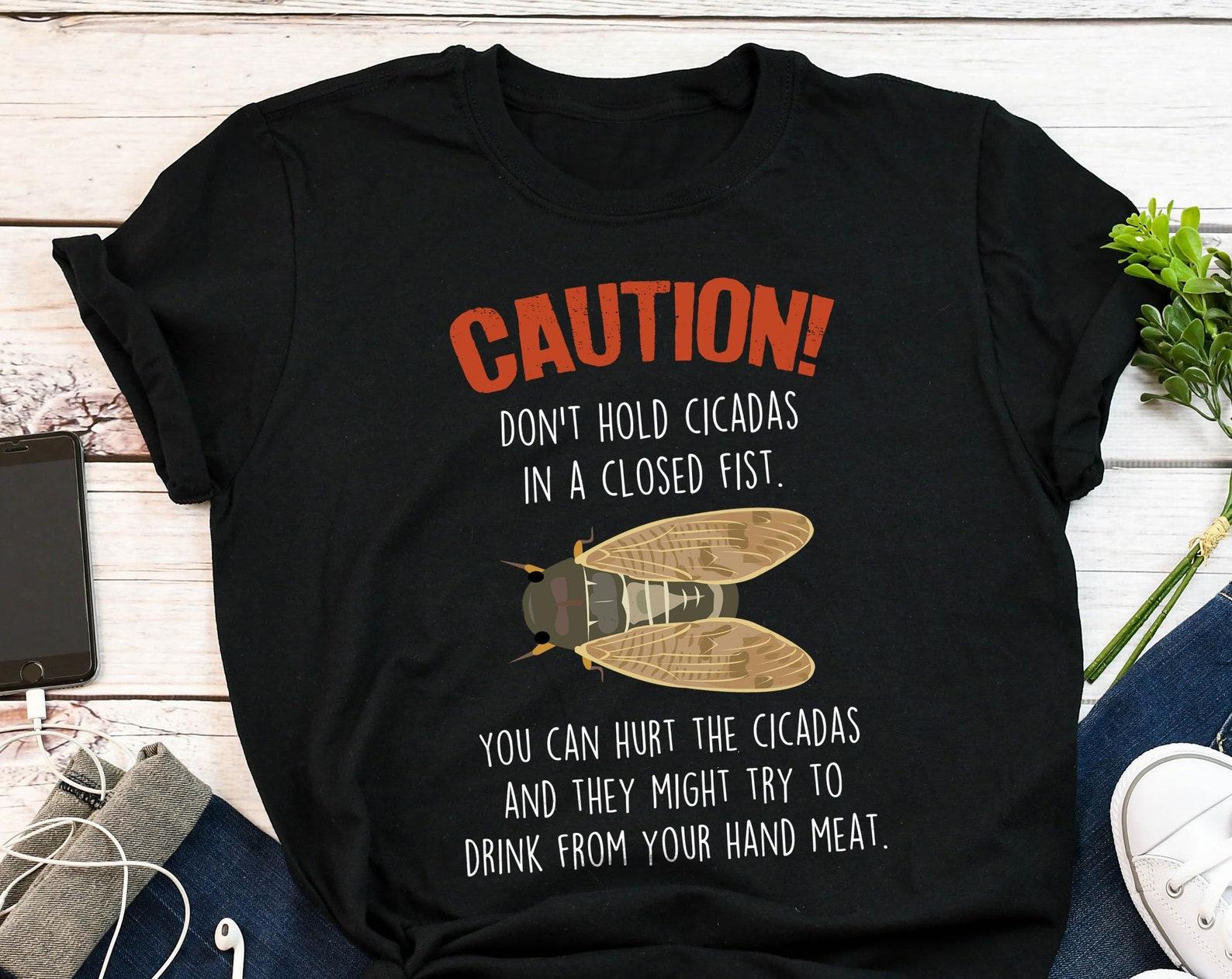 Cicada Shirt, , Funny Hand Meat Meme, Insect Lover Gift, Cute Entomology T-shirt, Nature Tshirt, Animal, Science Entomologist 100