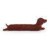 Cartoon Dachshund Plush Cushion: Panda Design Pillow and Leg Clip