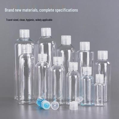 Bouteilles de Voyage Souples Transparentes à Bouchon Papillon - Disponibles en 150/250/300/500 ml