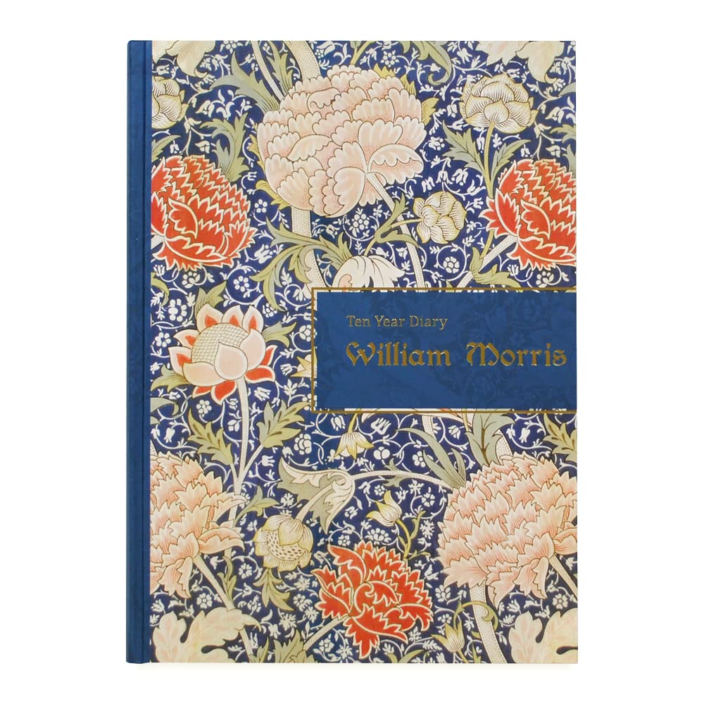 

Дорогой 10-летний дневник Уильяма Морриса «Машины», без персонализации [Непрерывный дневник] 4201-G03-010