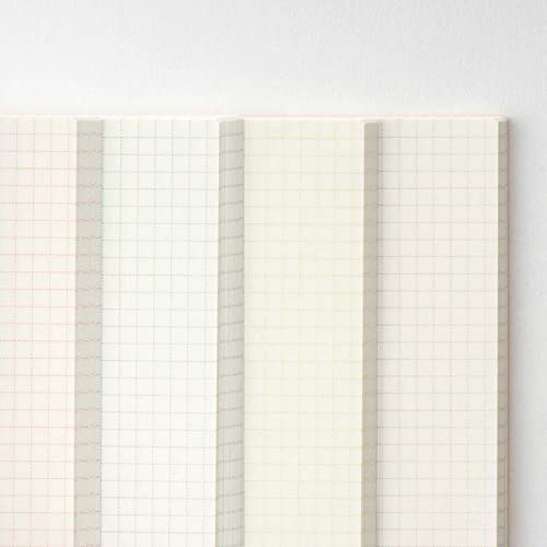 HOBONICHI Techo 2023 Accessories Graph Paper Notebook (A6) 3.7mm Grid 240 Pages